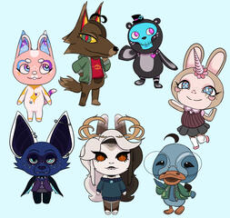 ACNH Character Design